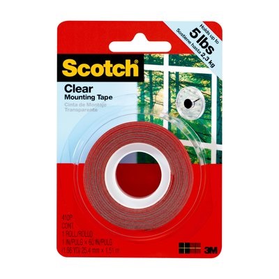 3M™ SCOTCH® CLEAR MOUNTING TAPE 410P