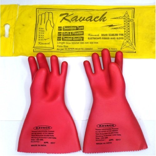 Kavach Electrical Gloves 33KV