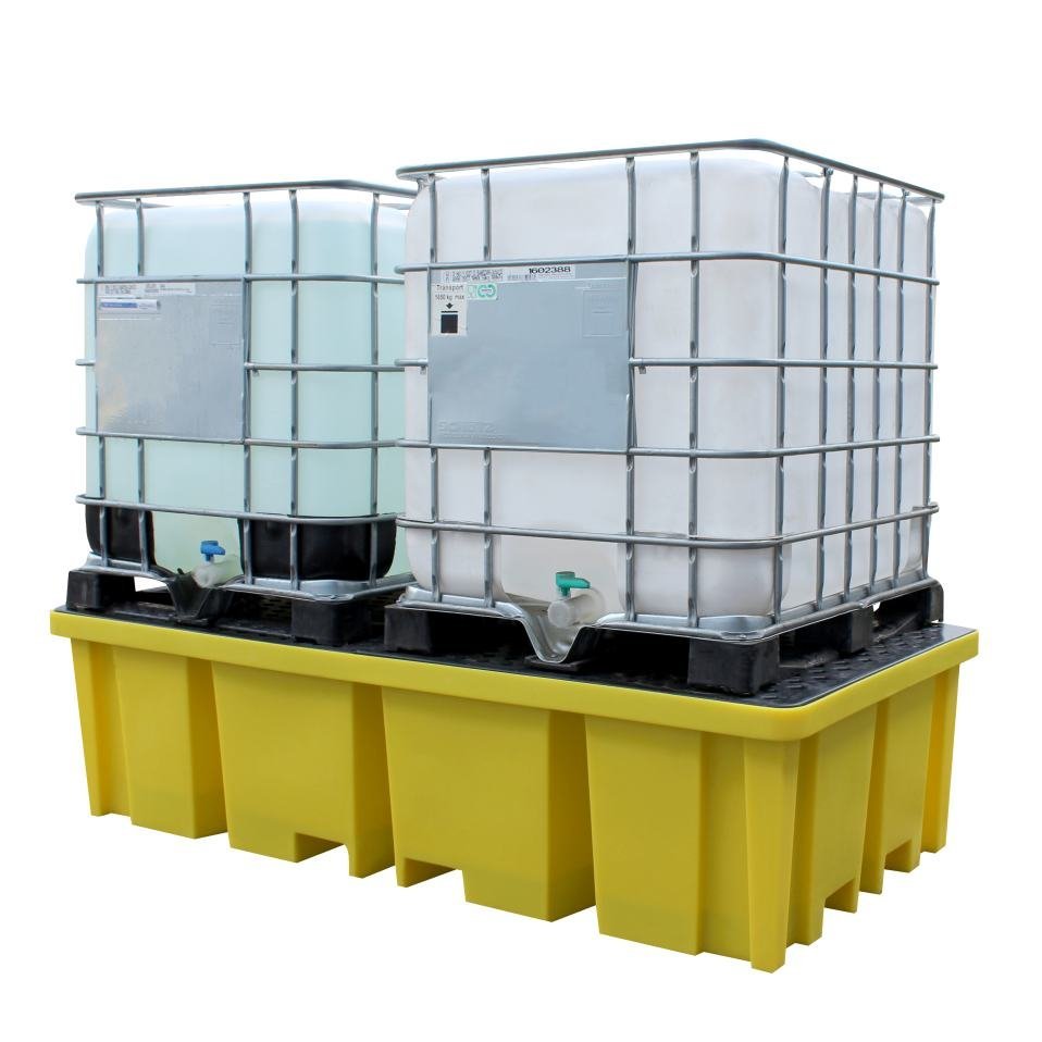 IBC Spill Pallet With 4 Way FLT Access