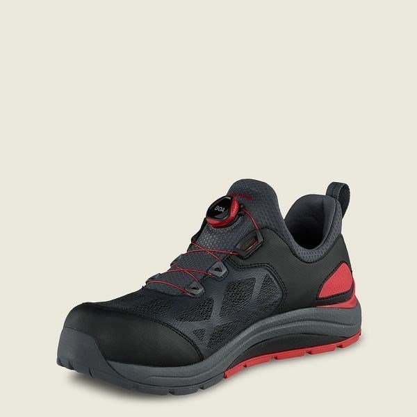 Black Red Men s Red Wing CoolTech Athl 34215 WLZI 2 ZOOM Supplier in UAE