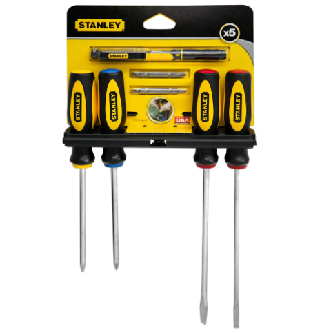 Stanley Screwdriver Set 4Pcs