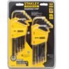 Stanley 22 Pcs Simulated Diamond Tip Hex Key Set