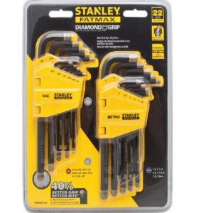 Stanley 22 Pcs Simulated Diamond Tip Hex Key Set