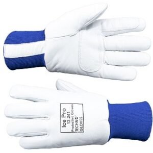 Ice Pro leather freezer gloves