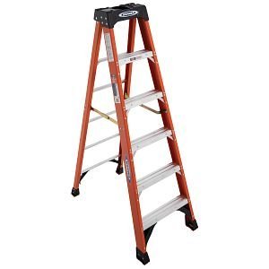 IA Fiberglass Single Sided Step Ladder NXT1A06