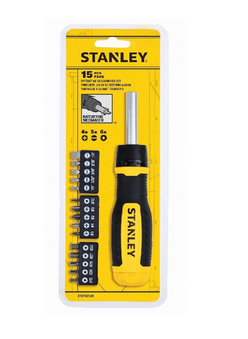 Stanley Ratcheting Screwdriver Set 30pcs