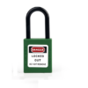 Plastic Shackle Padlock 38mm Green Colour
