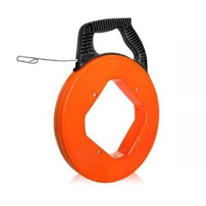 HEAVY-DUTY FIBERGLASS STEEL FISH TAPE REEL PULLER