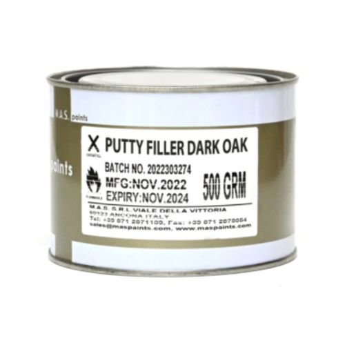 MAS PUTTY FILLER DARK OAK 500ML
