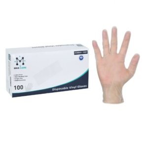 Max Care Vinyl Examination Gloves