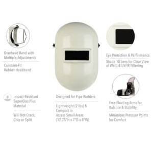 Fibre Metal Pipeliner Welding Helmet