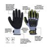 Impact Resistant Gloves- Cut 5