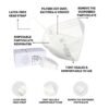 FFP3 Flat Fold Mask