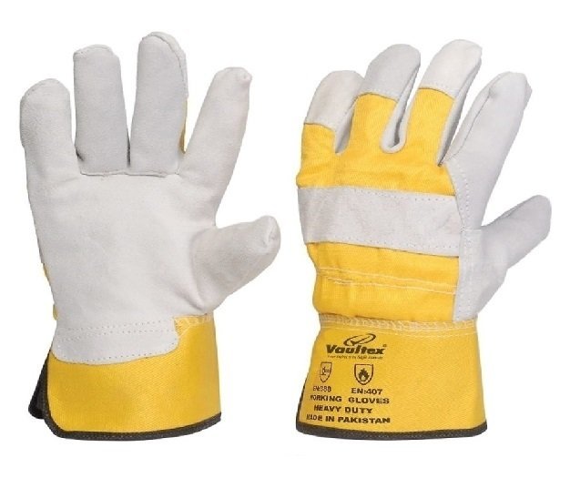 Vaultex Single Palm Leather Gloves