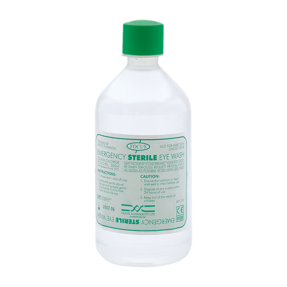 Focus Emergency Sterile Eyewash 250ml