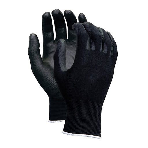 Neilson Black PU Coated Gloves
